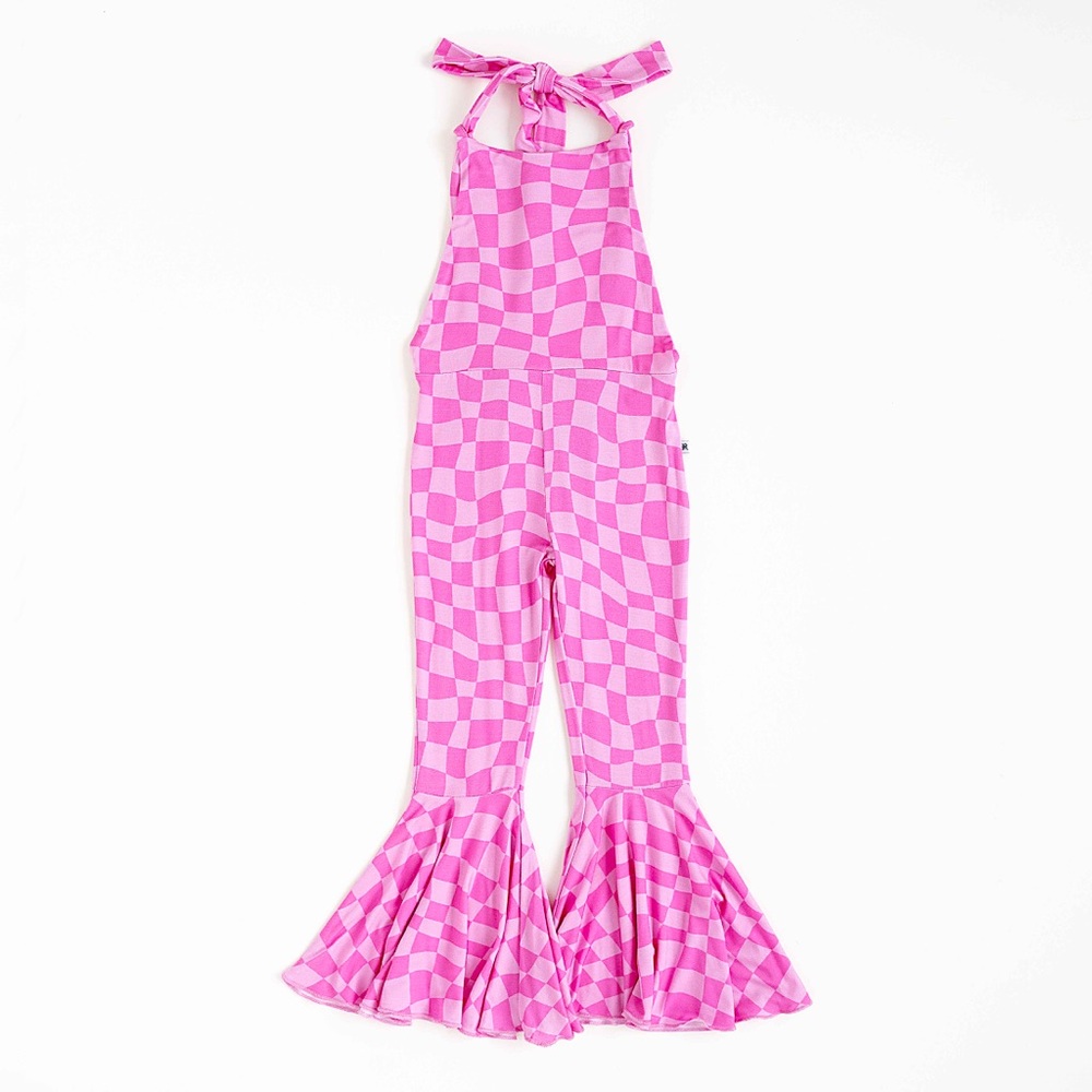 Roller at the Disco Backless Romper